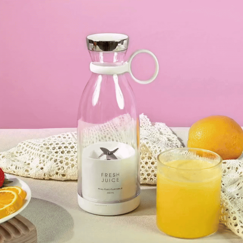 Electric Mini Portable Juicer Blender USB Recahrgeable