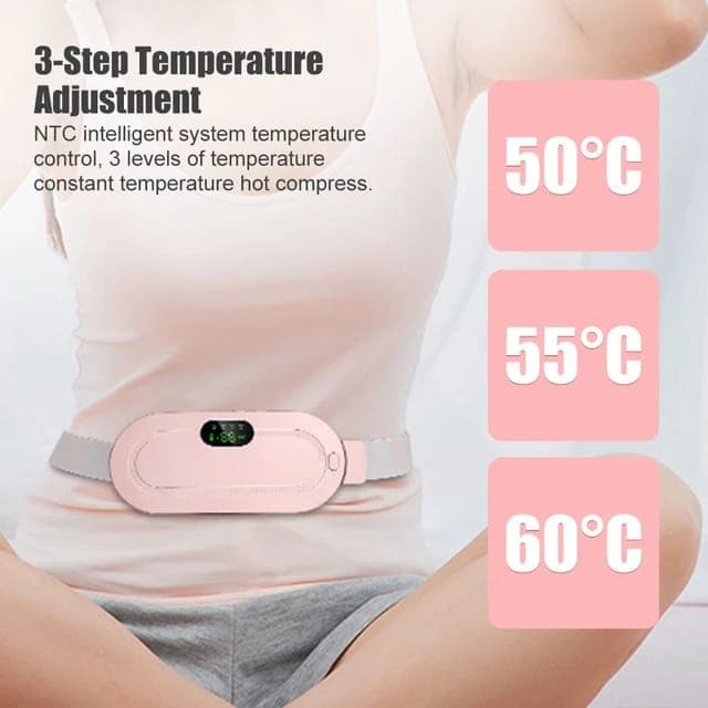 Period Pain Cramp Relief Belt & Massage for Women and Girls Electric Belt